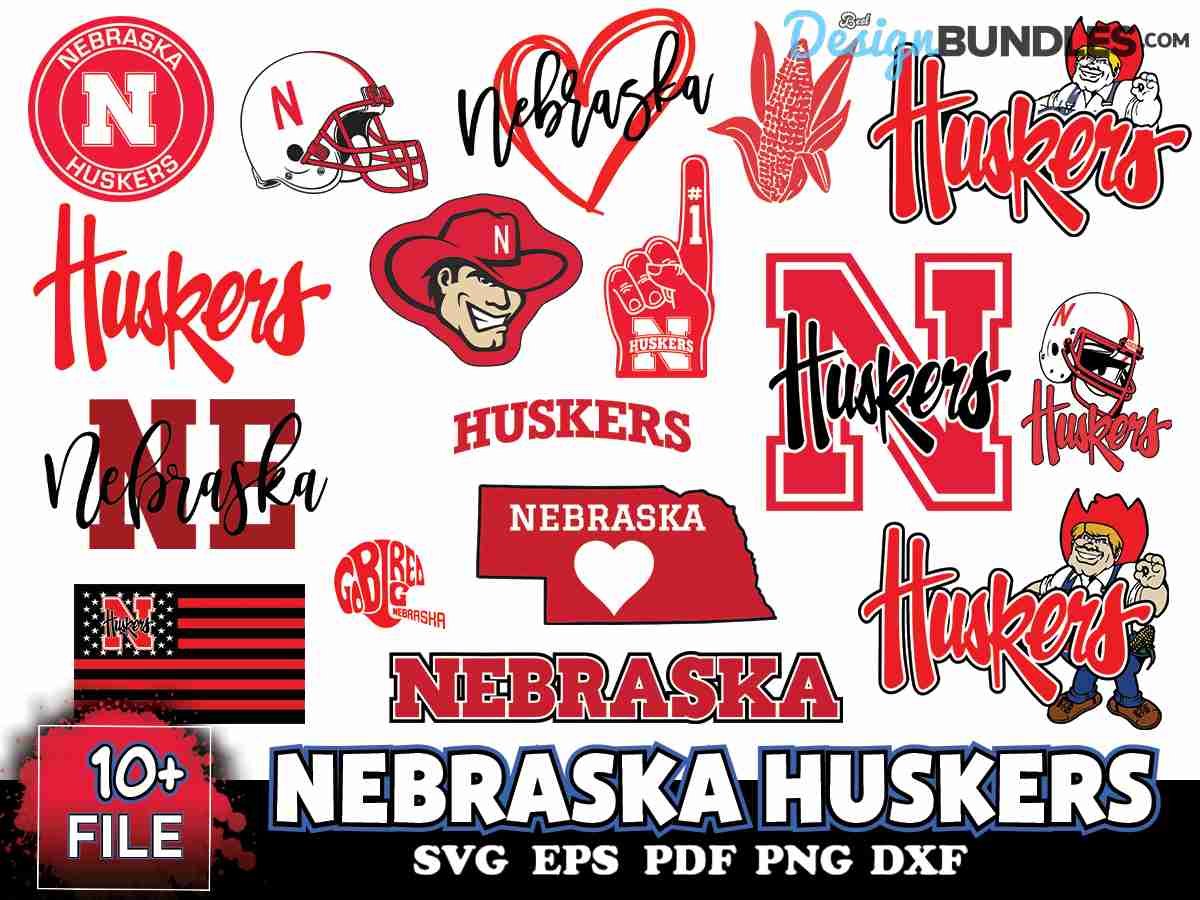 File Nebraska Huskers Svg Bundle Bestdesignbundle