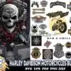 200+ Harley Davidson Motorcycles Bundle Svg, Harley Logo Svg