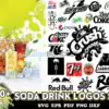 250+ Soda Drink Logos Svg, Trending Svg, Soda Drink Svg