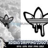 Adidas Dripping Logo Svg Logo Brand Svg Adidas Logo Svg 1