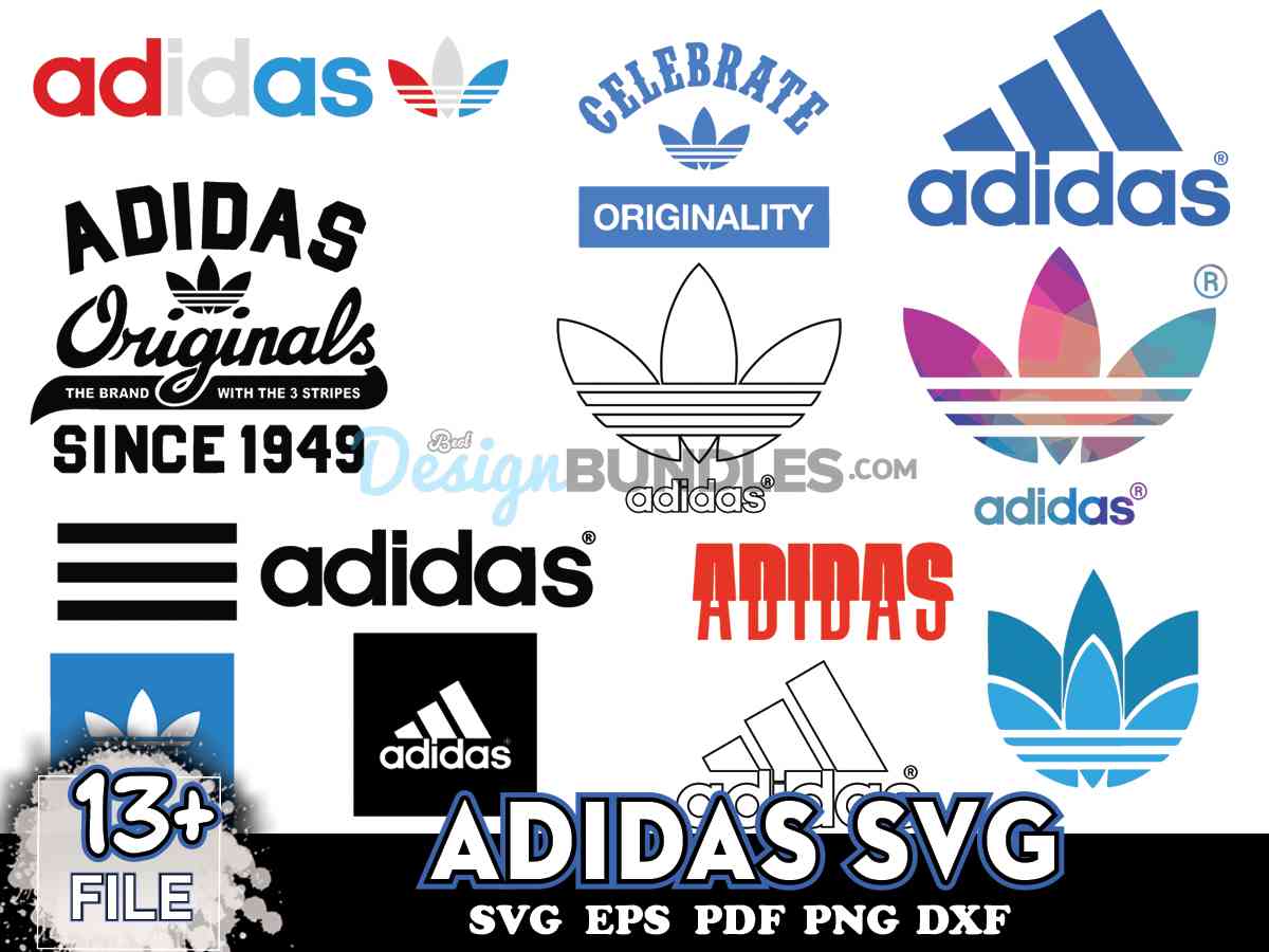 Adidas Logos Svg Bundle, Trending Svg, Adidas Svg Instant Download ...
