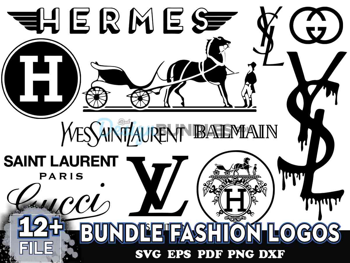 Bundle Fashion Logos, Fashion, Logo Gift, Brand Logo Svg » BestDesignBundle