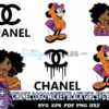 Chanel Logo Mickey Black Girl Svg Bundle Chanel Svg 1