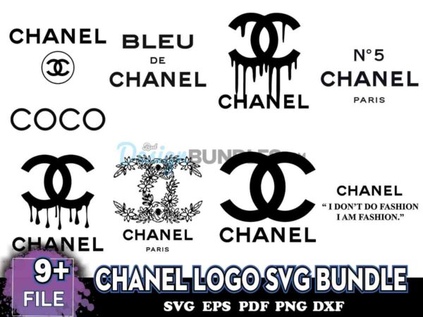 Chanel Logo Svg Bundle, Trending Svg, Chanel Svg, Chanel Logo Svg ...