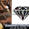 Diamond LV Logo Svg LV Logo Svg Brand Logo Svg Diamond Logo Svg 1
