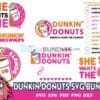 Dunkin Donuts Svg Bundle She Want The D 1