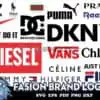 Fasion Brand Logos Fasion Brand Logos Brand Logo Svg Brand Logo Vector 1 100x100