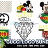 Gucci Logo Bundle Cricut File Silhouette Cameo Svg 1