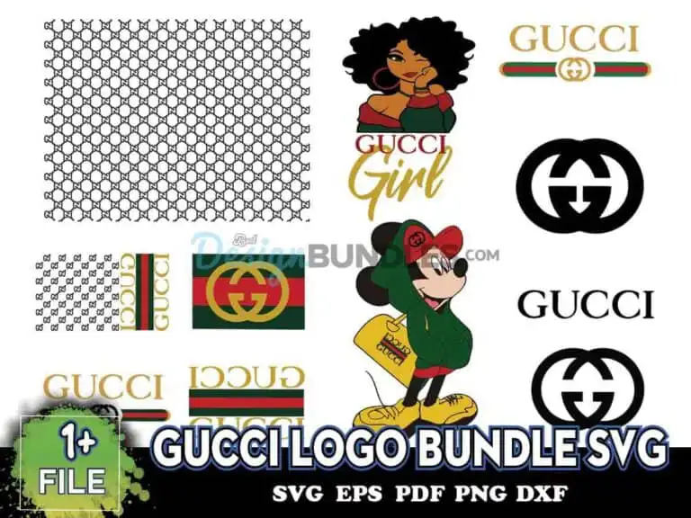 Gucci Logo Bundle Svg