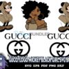 Gucci Logo Mickey Black Girl Svg Bundle Gucci Svg 1