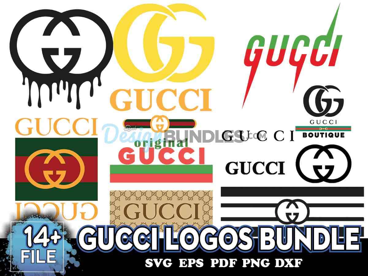 Gucci Logos Bundle Gucci Svg Gucci Logo Svg Original Gucci Svg 1