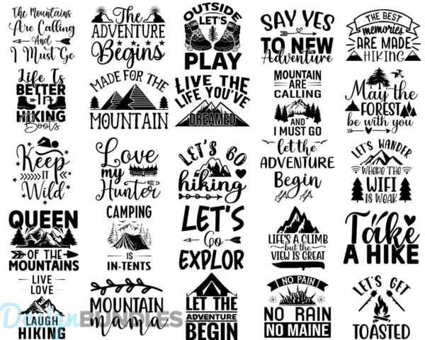 Hiking SVG Bundle, Take a Hike SVG, Hiker SVG