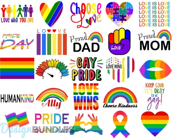 LGBT Quotes SVG Bundle, Gay Pride SVG Files, Lesbian SVG