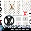 LV Logo Pattern Svg Bundle Logo Svg LV Pattern Svg LV Logo Bundle Svg 1 100x100