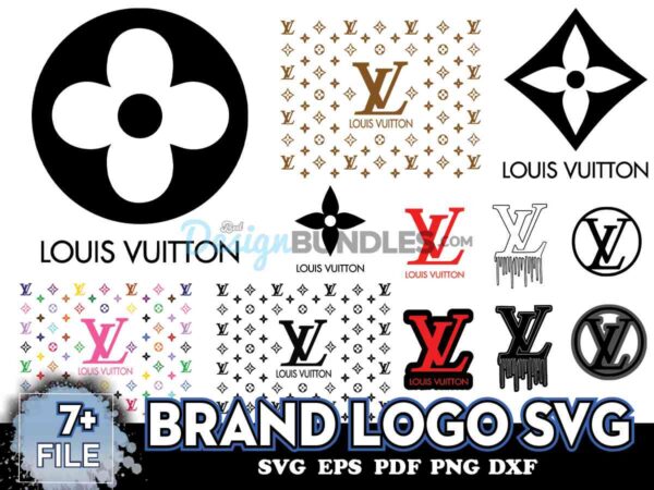 LV Logo Svg, Brand Logo Svg, Logos Svg, Louis Vuiton Svg Instant ...