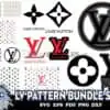 LV Pattern Bundle Svg