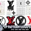 LV Pattern Logo Svg