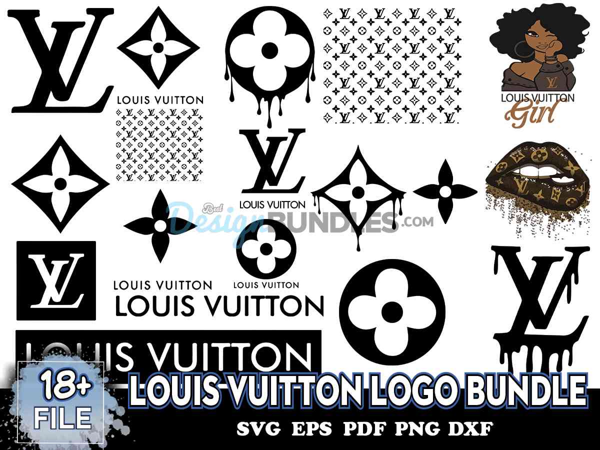 Louis Vuitton Logo Bundle, Louis Vuitton Svg, LV Svg, LV Girl Svg ...