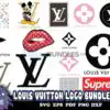Louis Vuitton Logo Bundle Svg