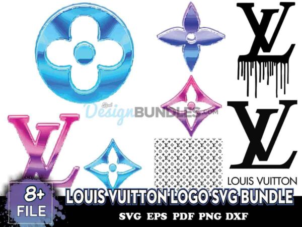 Louis Vuitton Logo Svg Bundle, Trending Svg, Louis Vuitton Svg