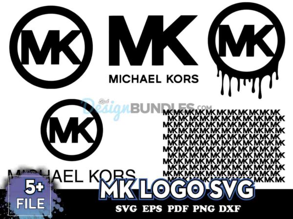 MK Logo Svg, Brand Logo Svg, MK Brand Svg