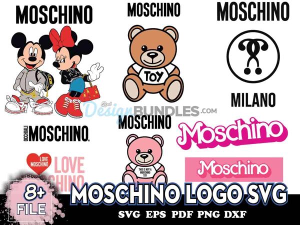 Moschino Logo Svg, Brand Logo Svg, Moschino Brand Svg