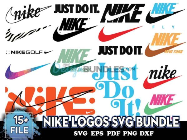 Nike Logos Svg Bundle, Trending Svg, Nike Svg, Nike Logo Svg