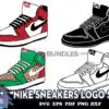 Nike Sneakers Logo Svg Sneaker Svg Nike Logo Svg Jordan Svg 1 100x100