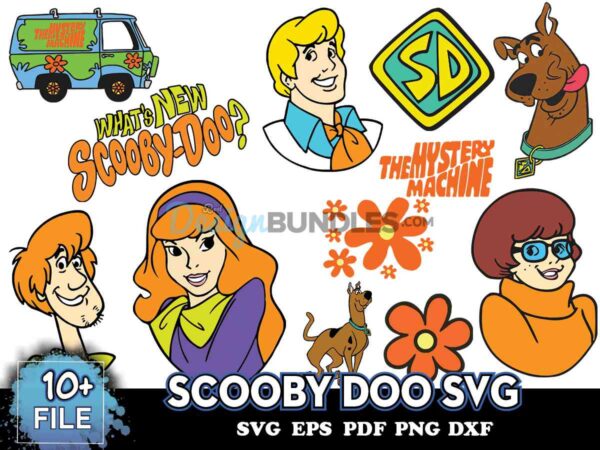 Scooby Doo Svg, Scooby Doo Dog Svg, Logo Svg, Scooby Movie Svg