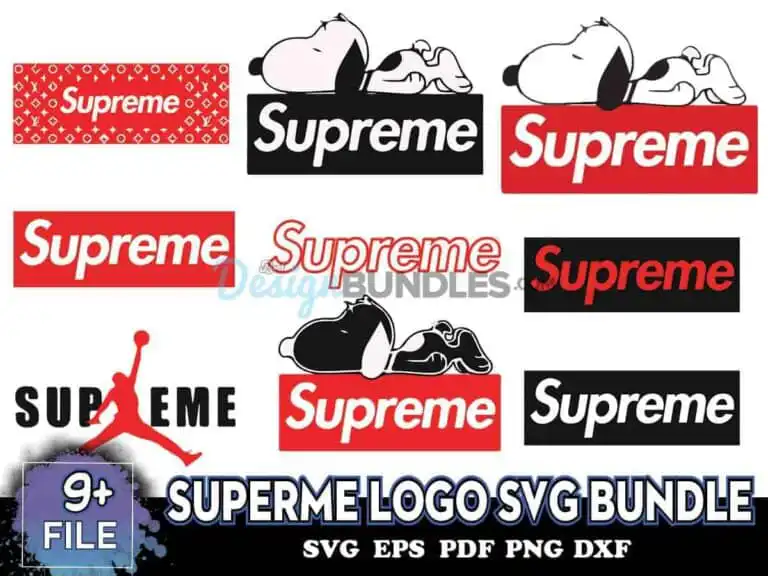 Superme Logo Svg Bundle