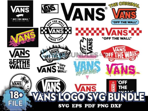 Vans Logo Svg Bundle, Trending Svg, New Vans Logo Svg
