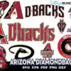 10+ FILE Arizona Diamondbacks Svg Bundle