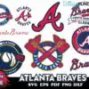 10 FILE Atlanta Braves Svg Bundle 100x100