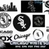 10 FILE Chicago White Sox Svg Bundle 100x100