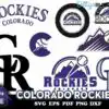 10+ FILE Colorado Rockies Svg Bundle