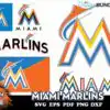 10+ FILE Miami Marlins Svg Bundle