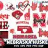 10+ FILE NEBRASKA HUSKERS Svg Bundle