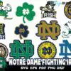 10+ FILE NOTRE DAME FIGHTING IRISH Svg Bundle
