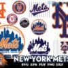 10 FILE New York Mets Svg Bundle
