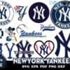 10 FILE New York Yankees Svg Bundle