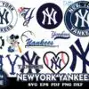 10 FILE New York Yankees Svg Bundle 100x100