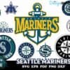 10 FILE Seattle Mariners Svg Bundle