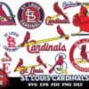 10 FILE St. Louis Cardinals Svg Bundle