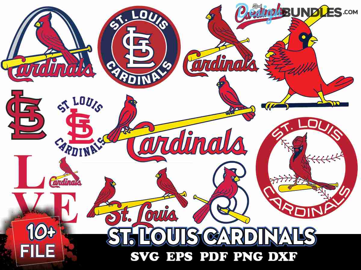 10+ FILE St. Louis Cardinals Svg Bundle Instant Download » BestDesignBundle