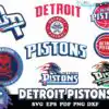 11+ FILE Detroit Pistons Svg Bundle