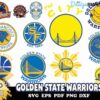 11 FILE Golden state warriors Svg Bundle