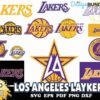 11 FILE Los Angeles Laykers Svg Bundle