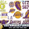 11 FILE Los Angeles Lakers Svg Bundle 100x100