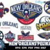 11 FILE New Orleans Pelikan Svg Bundle