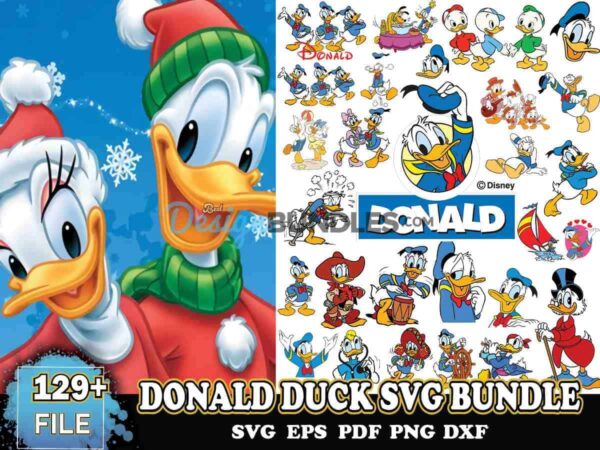 129+ Files Donald Duck Svg Bundle, Donald Duck Svg